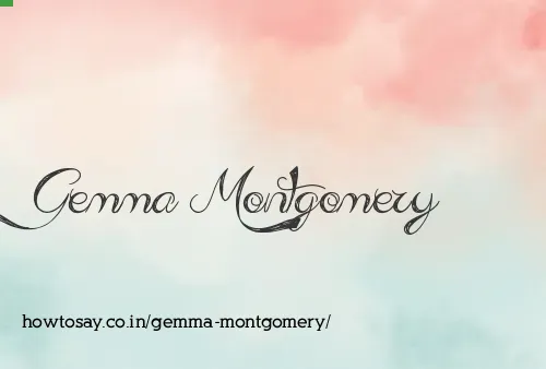 Gemma Montgomery