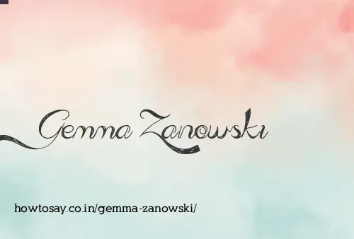 Gemma Zanowski