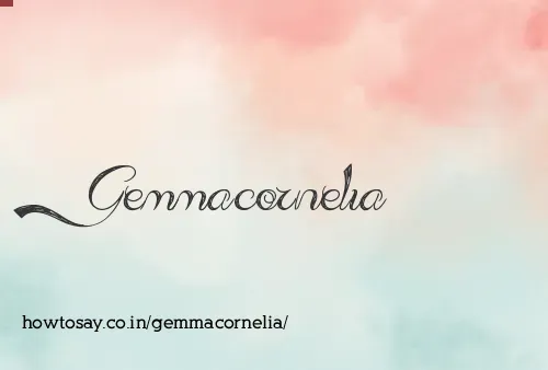 Gemmacornelia
