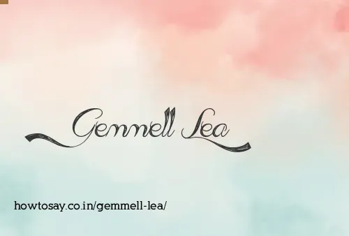 Gemmell Lea