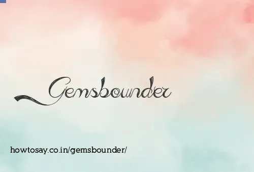 Gemsbounder