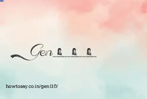 Gen110