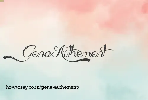 Gena Authement