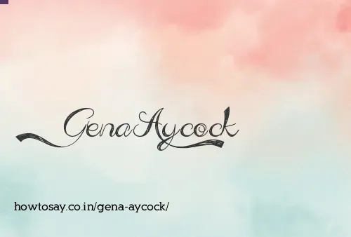 Gena Aycock