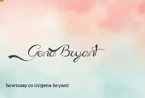 Gena Bryant