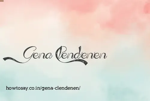 Gena Clendenen