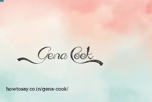 Gena Cook