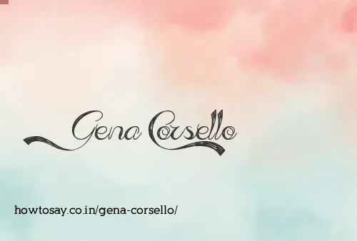 Gena Corsello