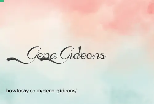 Gena Gideons