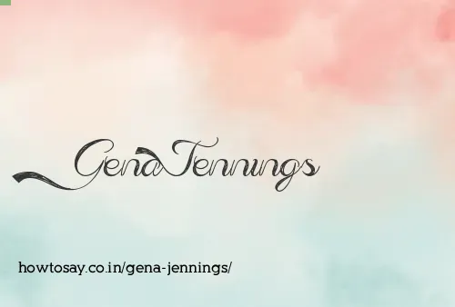 Gena Jennings