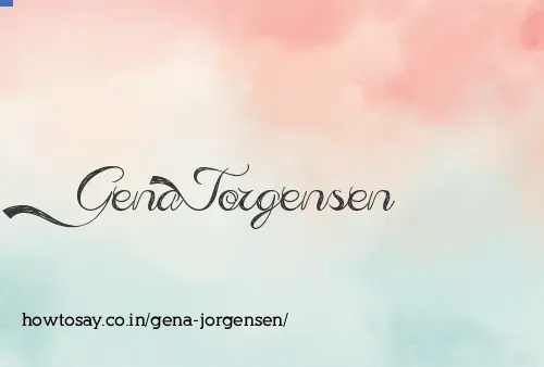 Gena Jorgensen