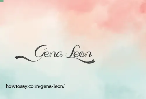 Gena Leon