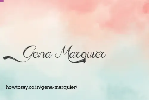 Gena Marquier