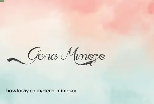 Gena Mimozo