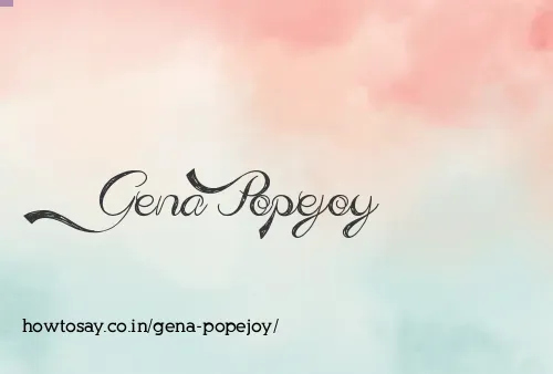 Gena Popejoy