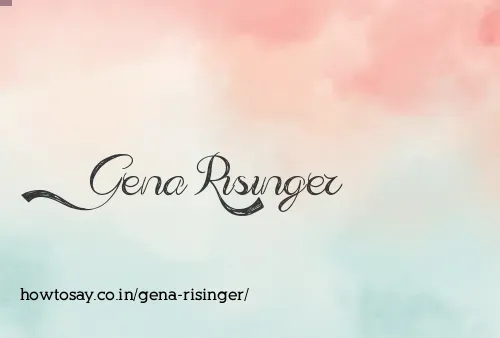 Gena Risinger