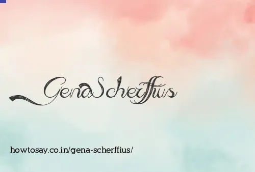 Gena Scherffius