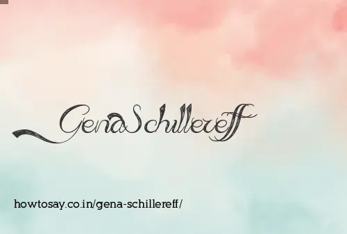 Gena Schillereff