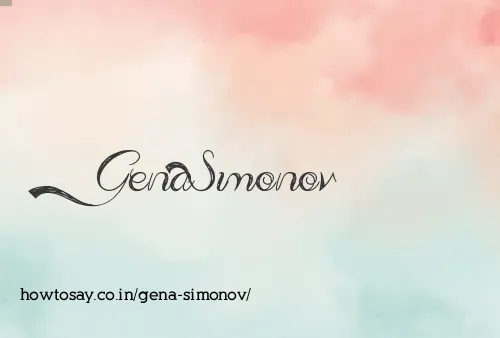 Gena Simonov