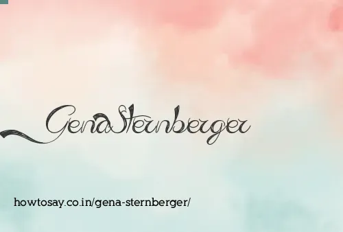 Gena Sternberger