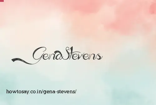 Gena Stevens