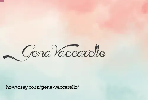Gena Vaccarello