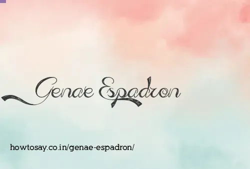 Genae Espadron