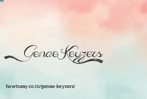 Genae Keyzers