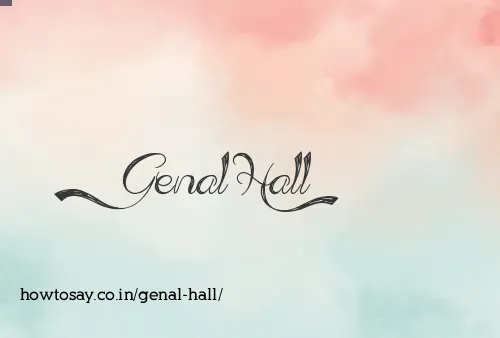 Genal Hall