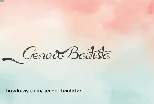 Genaro Bautista