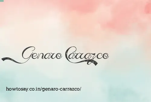 Genaro Carrazco