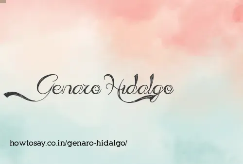 Genaro Hidalgo