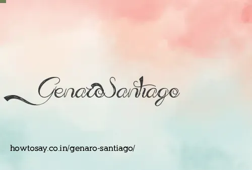 Genaro Santiago