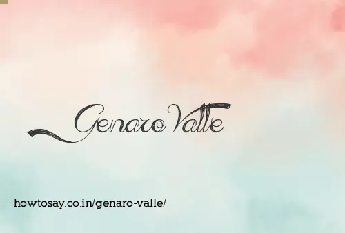 Genaro Valle