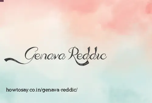 Genava Reddic