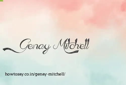 Genay Mitchell