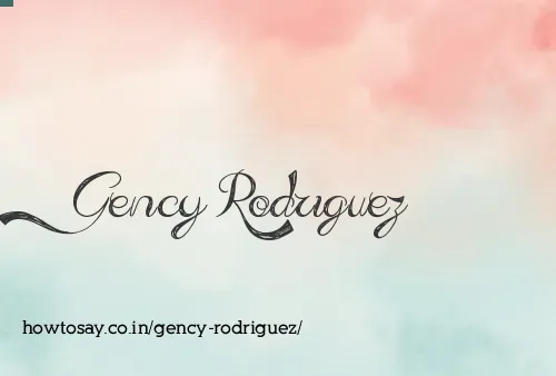 Gency Rodriguez