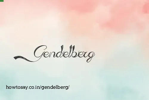 Gendelberg