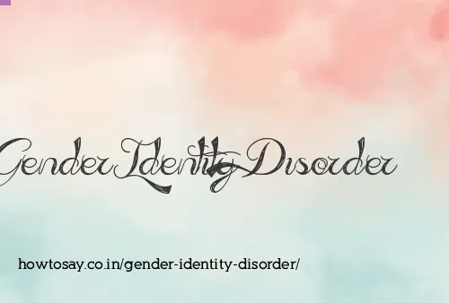 Gender Identity Disorder