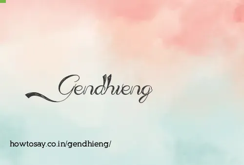 Gendhieng