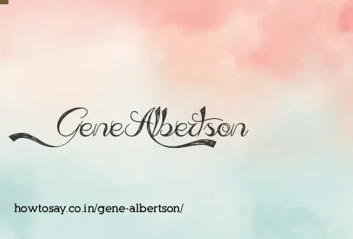 Gene Albertson