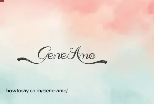 Gene Amo