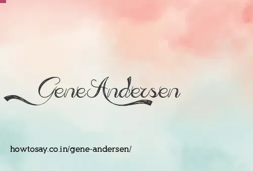 Gene Andersen