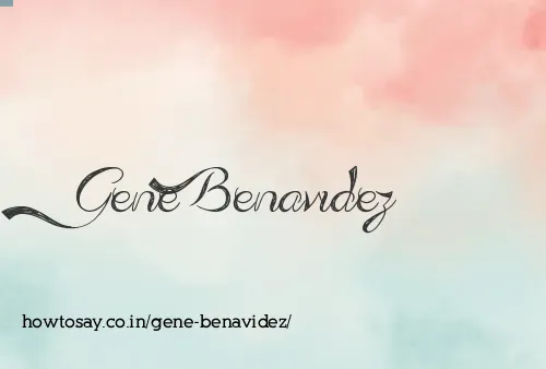 Gene Benavidez