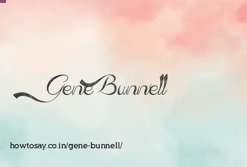 Gene Bunnell