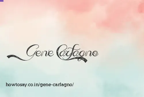Gene Carfagno