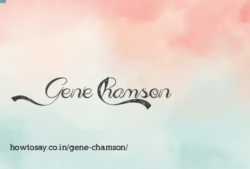 Gene Chamson