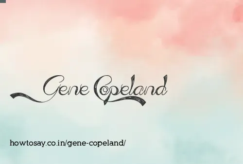 Gene Copeland
