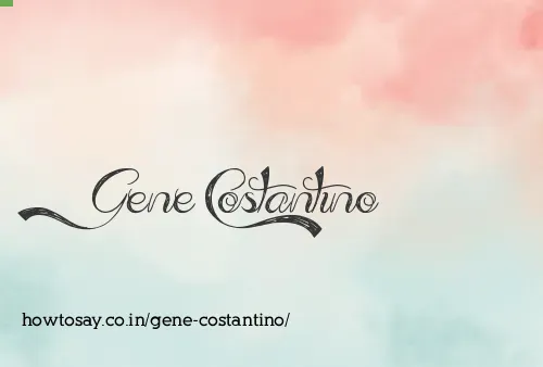 Gene Costantino