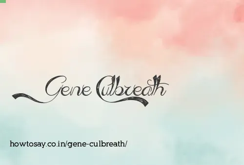 Gene Culbreath